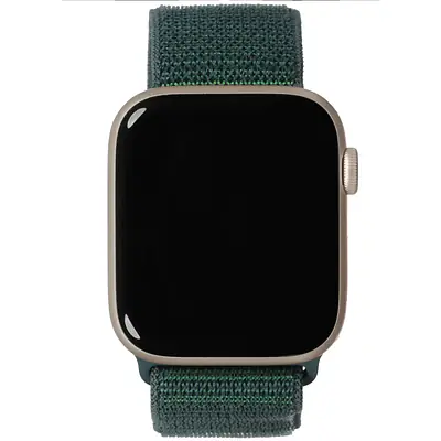 Apple Watch SE 2024 44 mm Бежевый/Зеленый secondary image