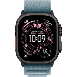 Apple Watch Ultra 3 49 mm Серебристый/Синий/Нейлон - Master